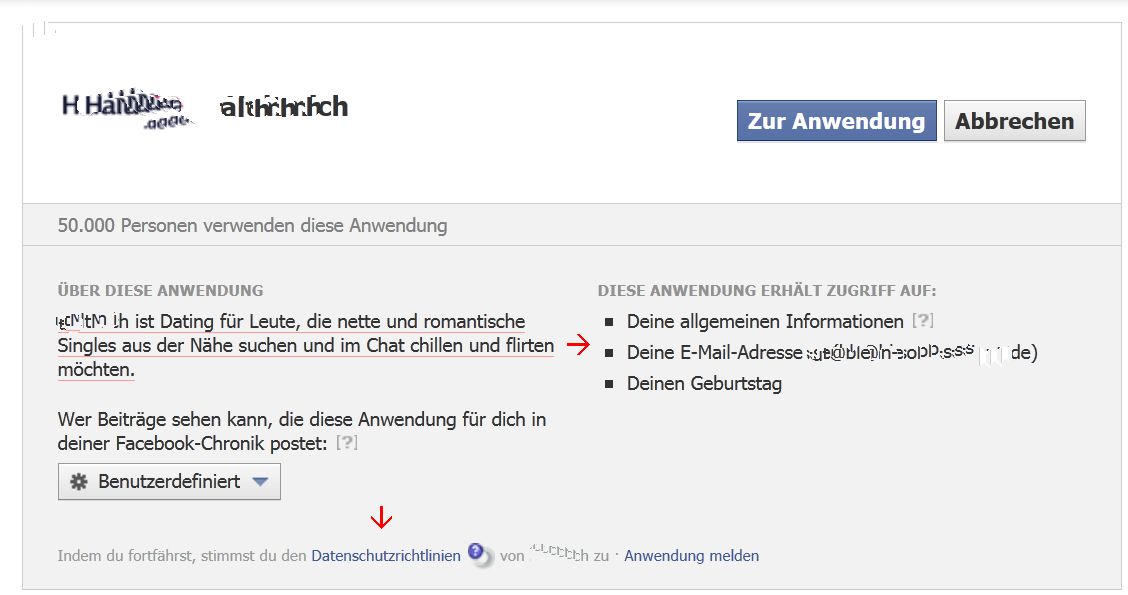 Partnervermittlung app facebook