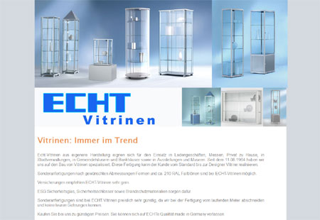 Web-Design Referenz Möbelhandel